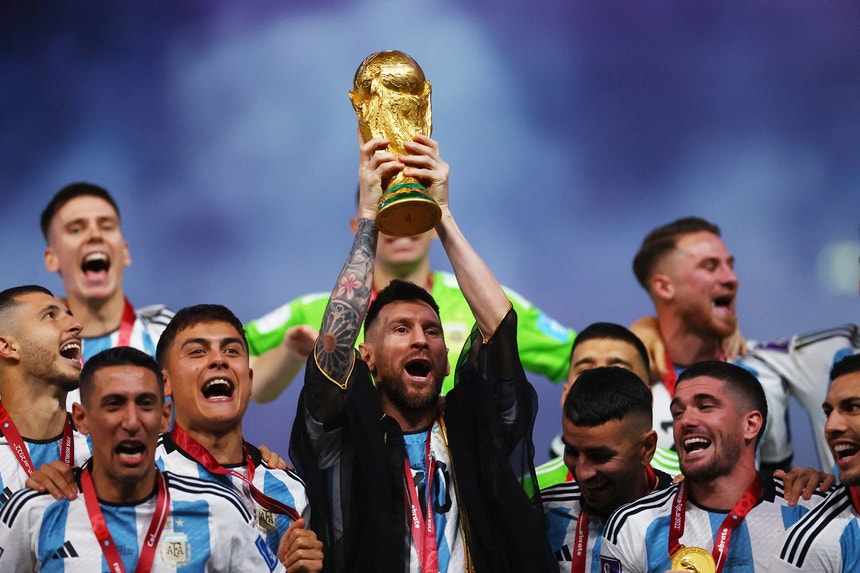 Mundial 2022. Argentina ergue a taça de campeã do mundo