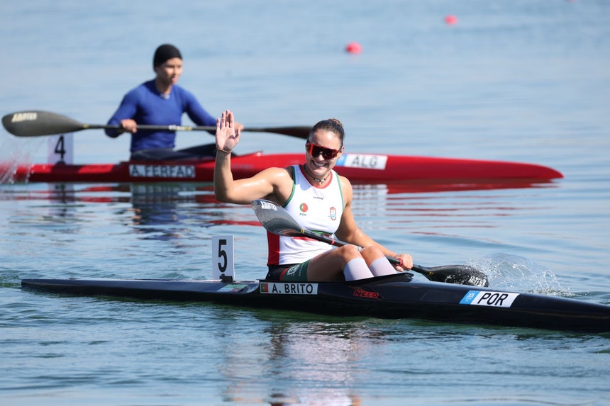 Taranto2026. Canoísta Ana Brito conquista ouro no K1 500 metros