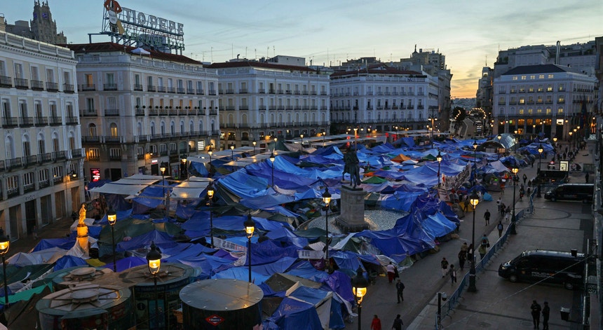 Imagem de Espanha. Protestos pela habitação continuam e haverá greve geral