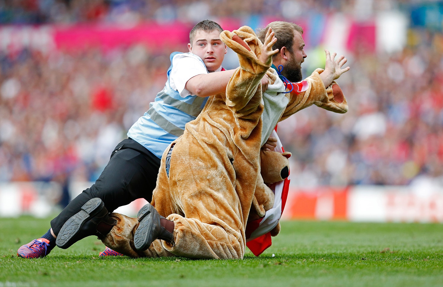  Durante o Mundial de Rugby em 2015 /Ed Sykes - Action Images via Reuters 