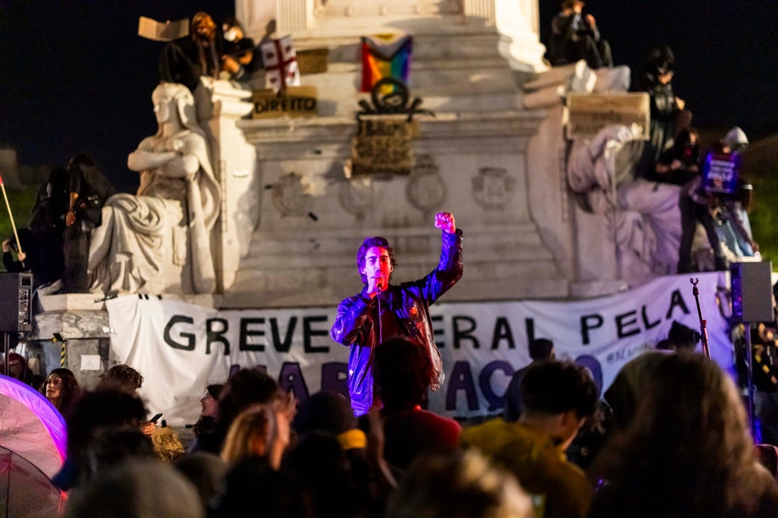 Imagem de Protestos pelo direito à habitação desceram à rua em várias cidades do país