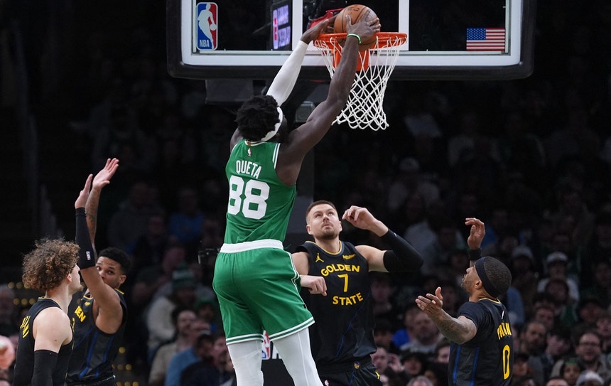 Queta marca quatro pontos na derrota dos Celtics frente aos Timberwolves na NBA