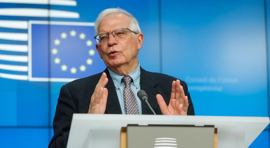 Josep Borrell já condenou as movimentações militares chinesas ao largo de Taiwan

