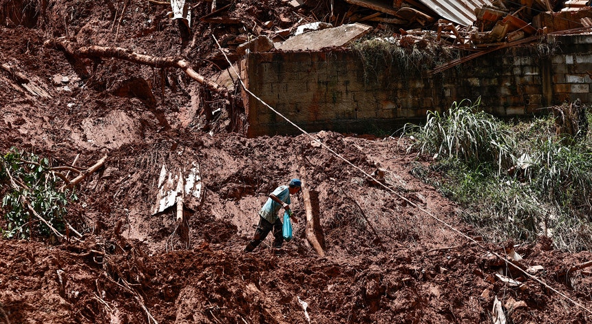 Imagem ilustrativa: Número de mortos nas cheias em Minas Gerais sobe para 55