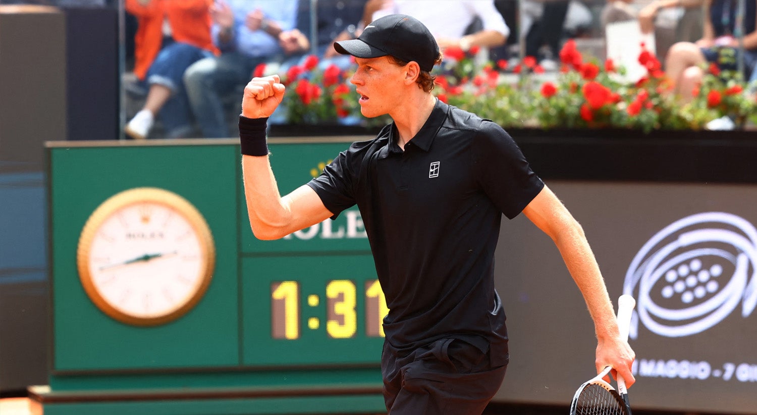 Jannik Sinner é o tenista com mais vitórias consecutivas em Masters 1000