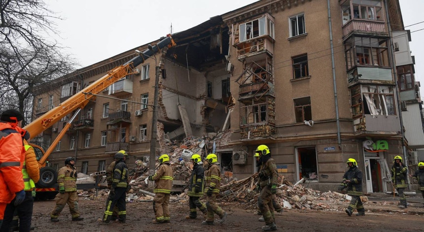 Imagem ilustrativa: Ucrânia. Ataque russo danifica rede elétrica de Odessa