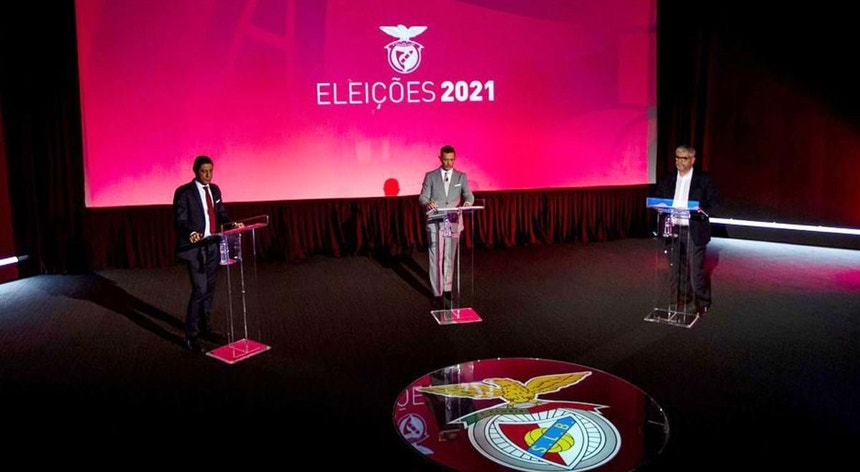 O debate entre candidatos às eleições do Benfica, do próximo sábado
