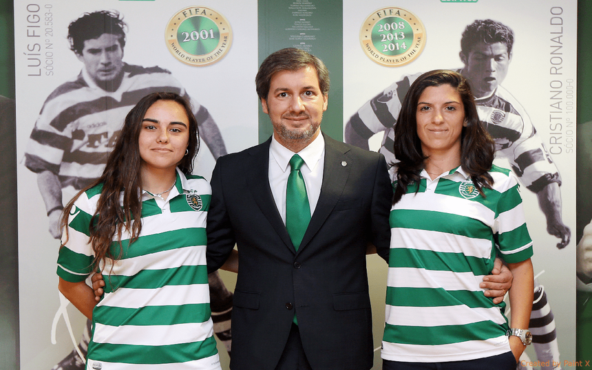 Sporting apresenta mais duas futebolistas