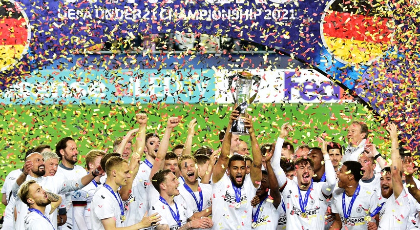 Europeu de sub-21. Alemanha bate Portugal e conquista troféu