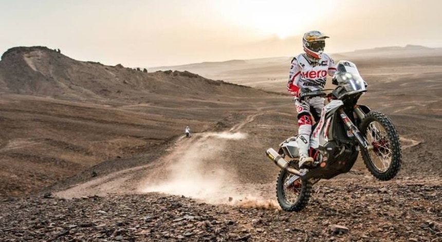 Joaquim Rodrigues terminou cedo a sua aventura no Dakar2018
