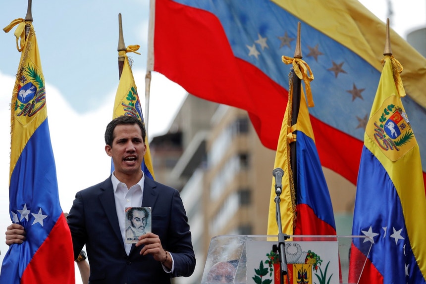 A Venezuela emitiu um mandado de captura internacional contra Juan Guaidó
