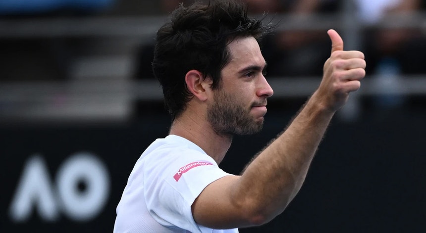 Imagem de Nuno Borges no Estoril Open