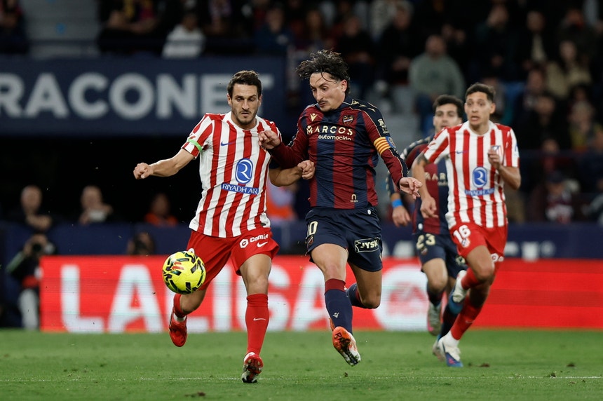 Levante de Luís Castro `anula` Atlético de Madrid