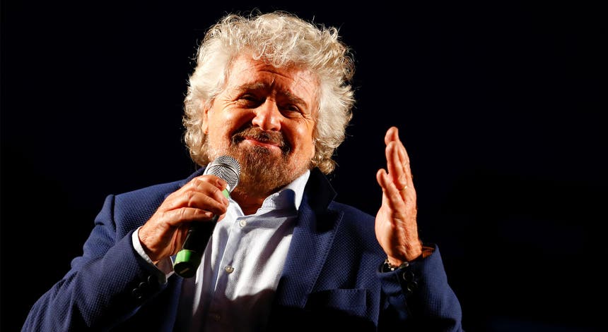 Beppe Grillo, líder do M5E
