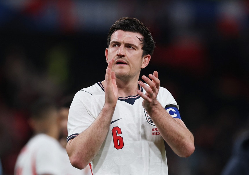 Defesa inglês Harry Maguire renova até 2027 com o Manchester United