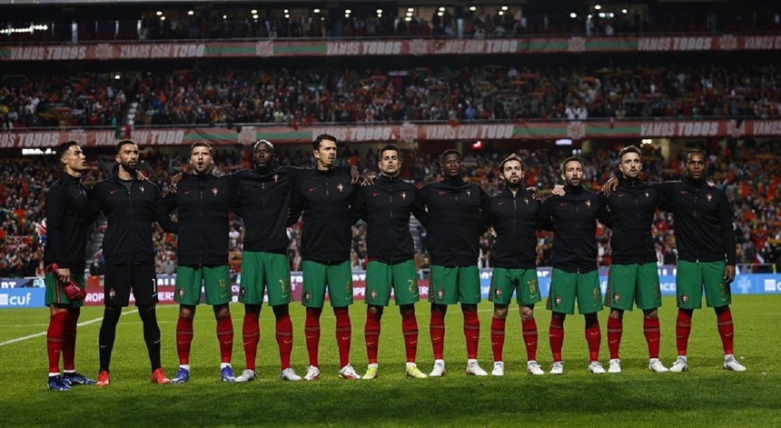 A seleção portuguesa caiu para o nono lugar no ranking da FIFA
