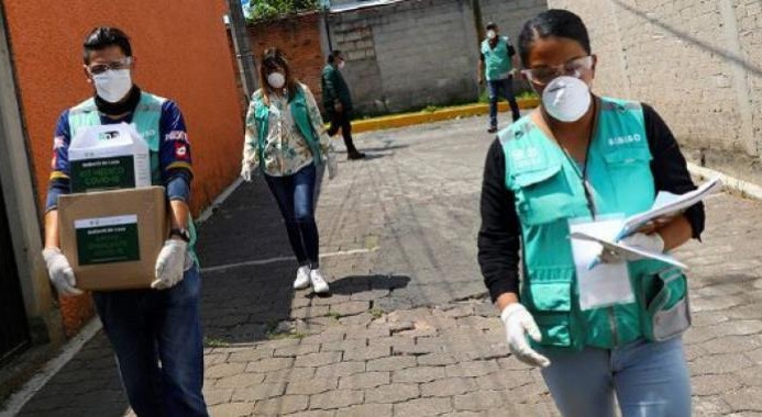As autoridades mexicanas continuam a fazer um esforço enorme para testar e vacinar
