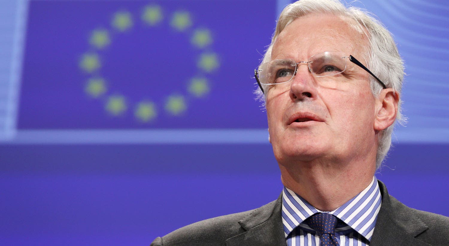 O comissário europeu para o Comércio e Serviços, o francês Michel Barnier Foto: Reuters