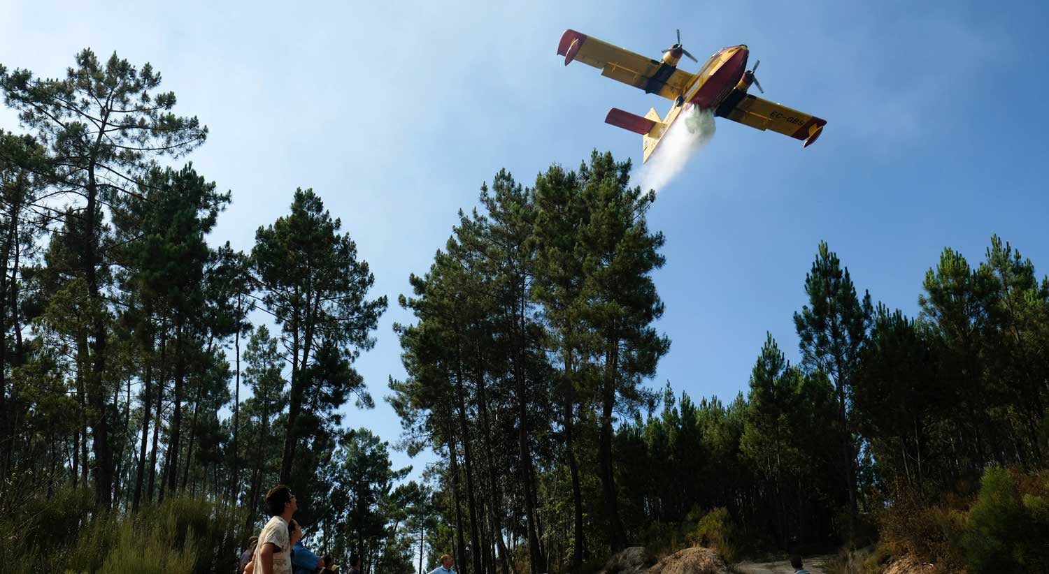 Cerca de uma centena de concelhos de 15 distritos em risco m�ximo de inc�ndio