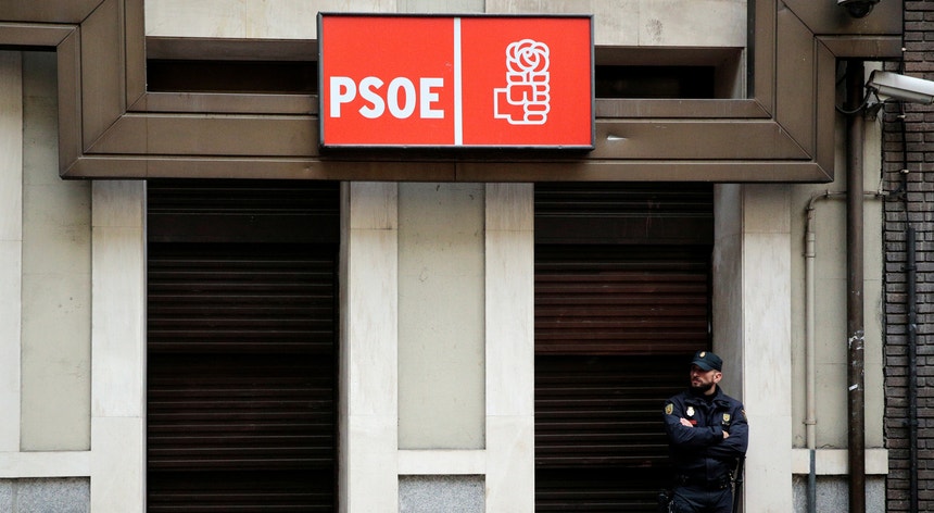 A sede do PSOE em Madrid
