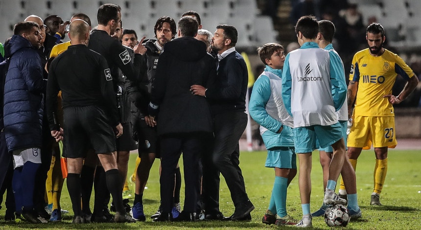 O FC Porto empatou frente ao Belenenses SAD e no final do jogo os ânimos aqueceram
