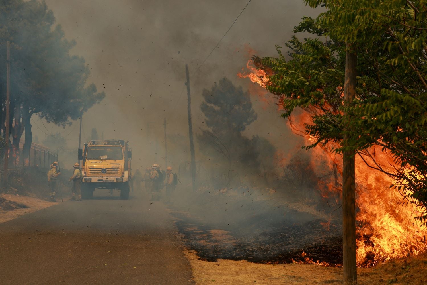 Espanha. Inc�ndio de Madrid "ao pior n�vel" e "imposs�vel de extinguir"