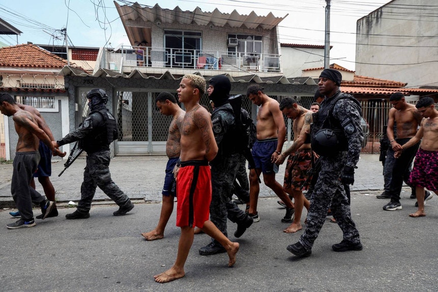 Imagem de Contra o Comando Vermelho. Operação policial no Rio de Janeiro provocou dois mortos
