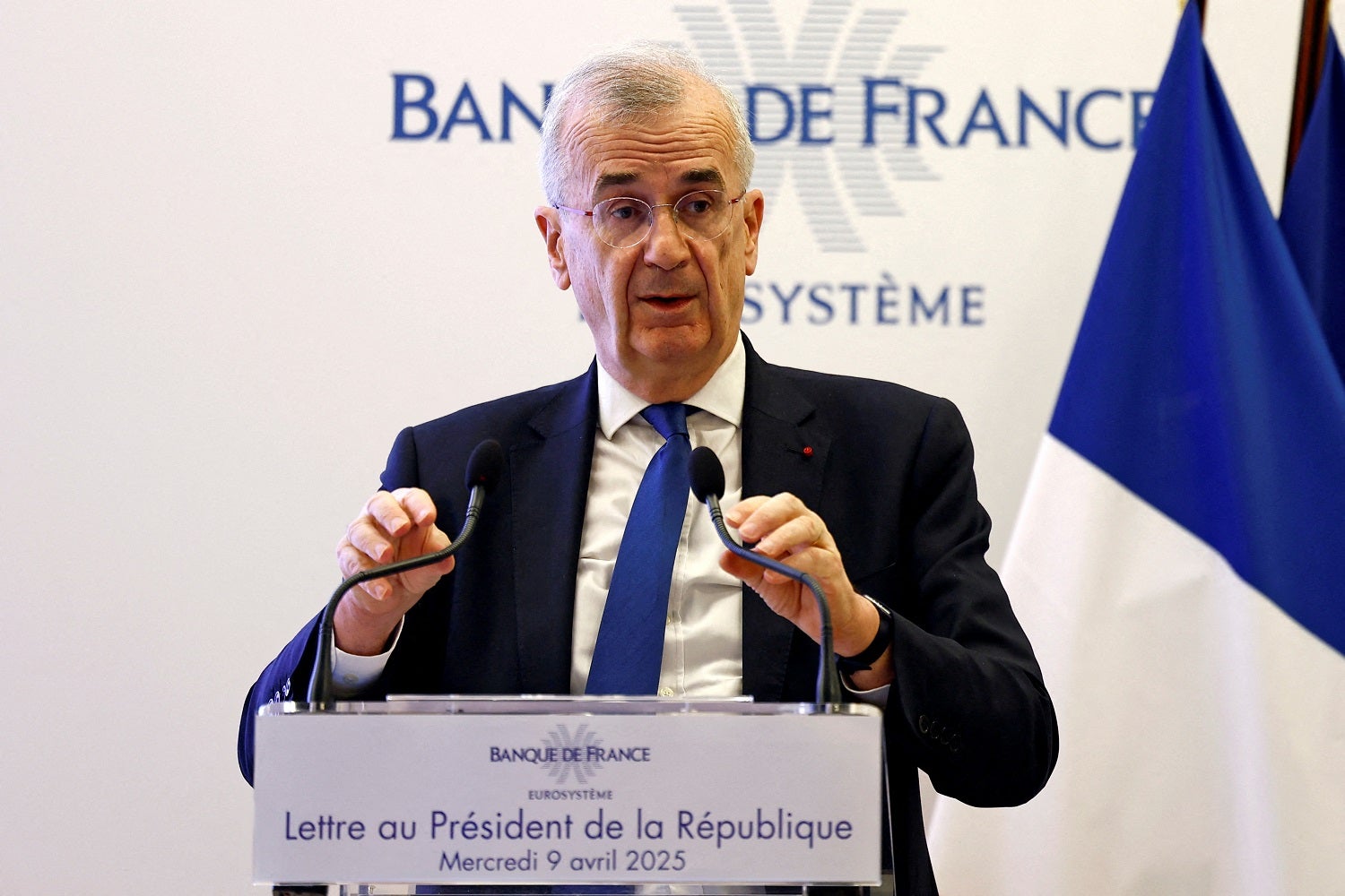 François Villeroy de Galhau deixa Banco de França em junho