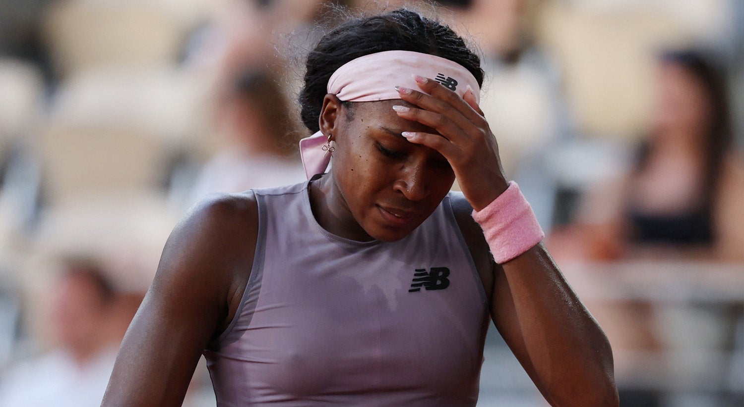 Coco Gauff eliminada em Roland Garros