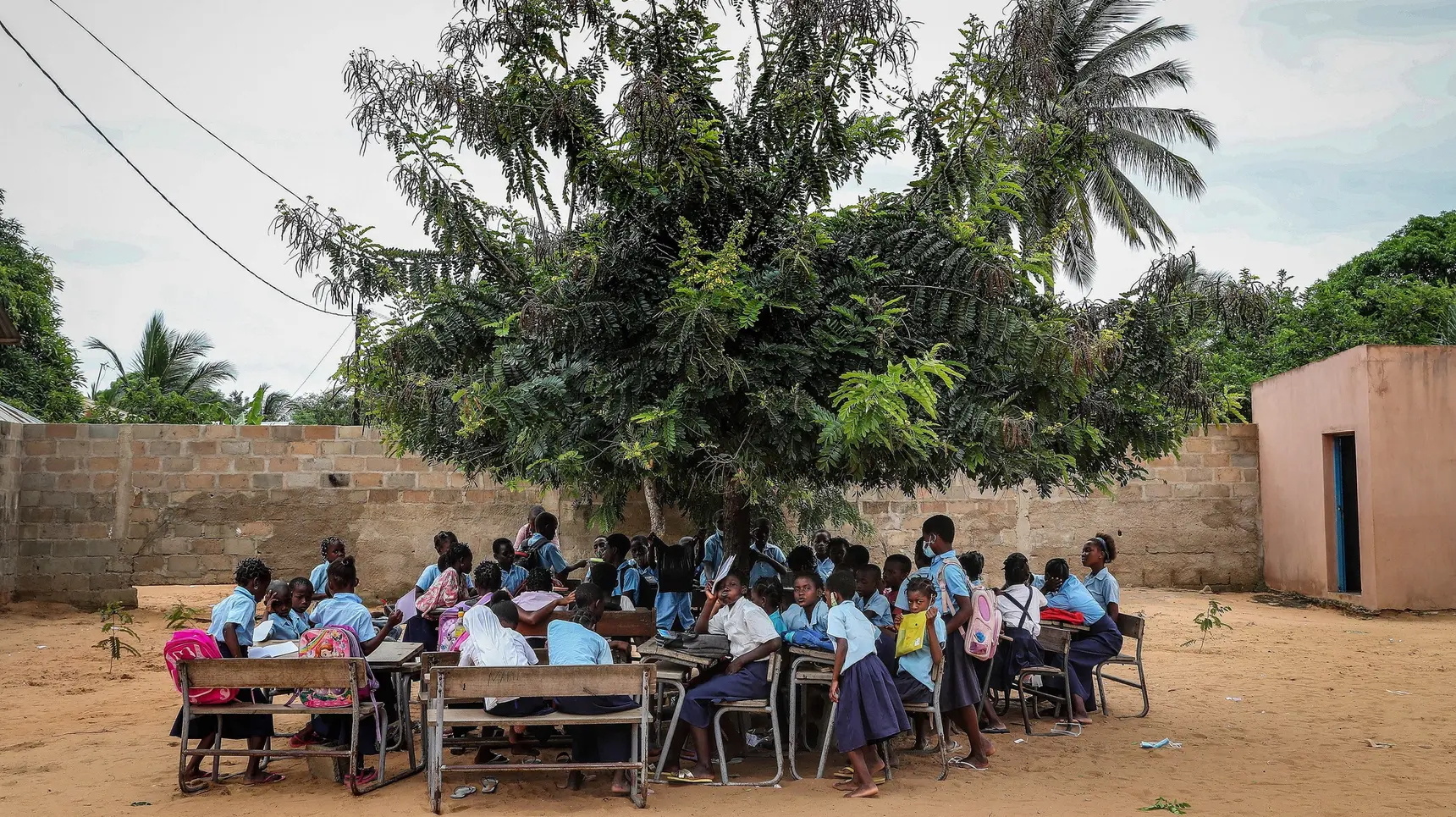 Mais de 10 mil turmas estudam ao ar livre em Moçambique