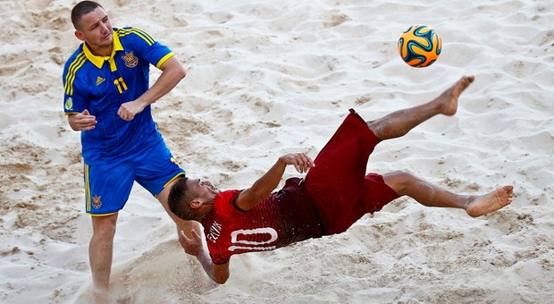 Jogos Europeus. Portugal derrota Azerbaijão em futebol de praia