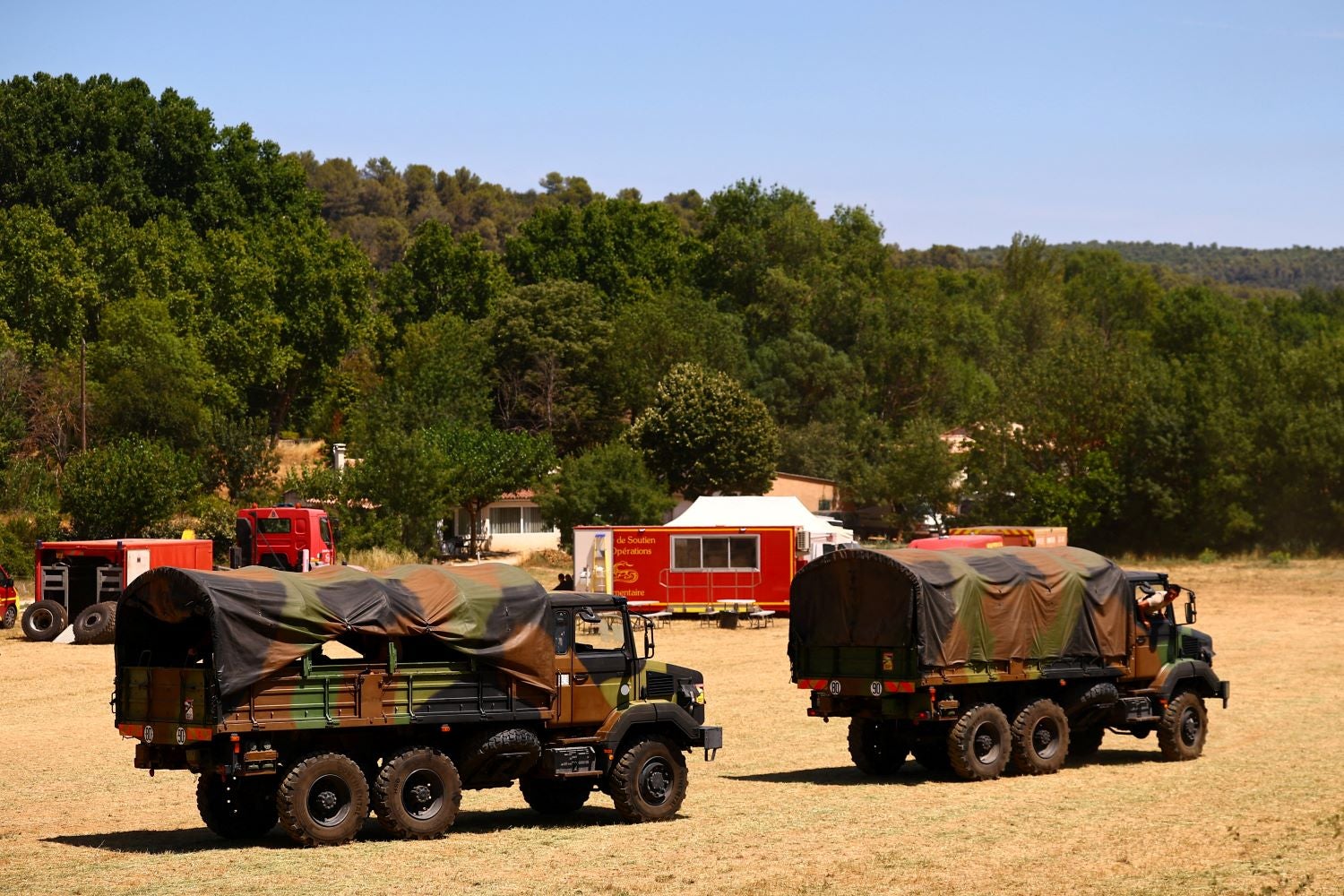 1.500 militares movilizados desde esta noche para incendios en Francia