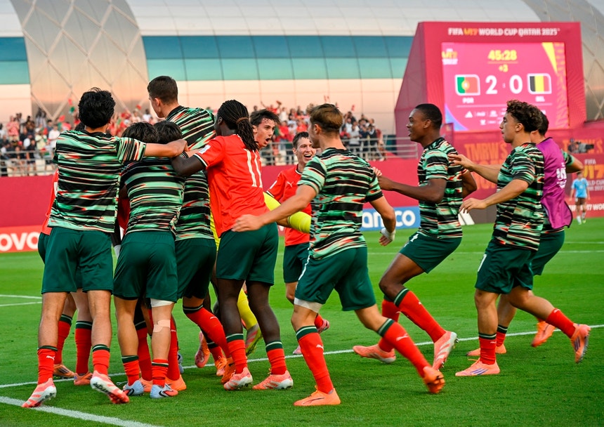 Mundial sub-17. Portugal vence Bélgica e apura-se para os oitavos de final