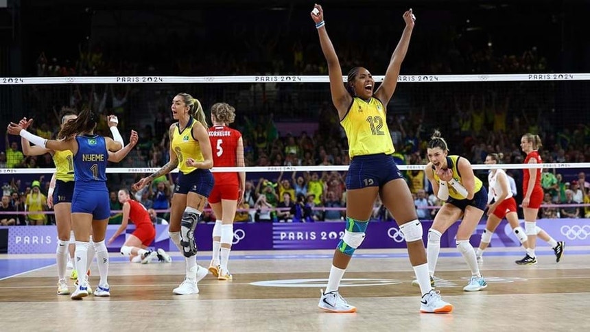 O torneio de voleibol começa a fazer a triagem dos melhores
