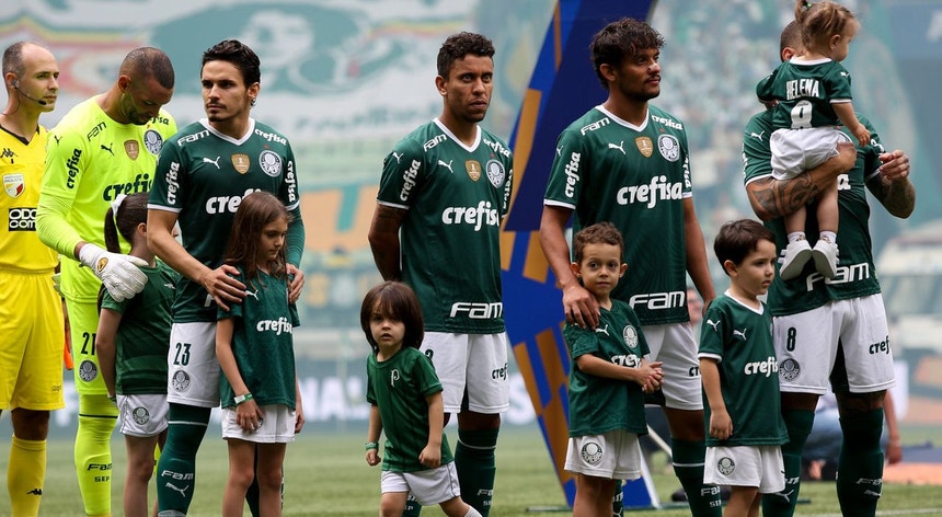 A equipa do Palmeiras conquistou o seu 24.º título do campeonato estadual de São Paulo
