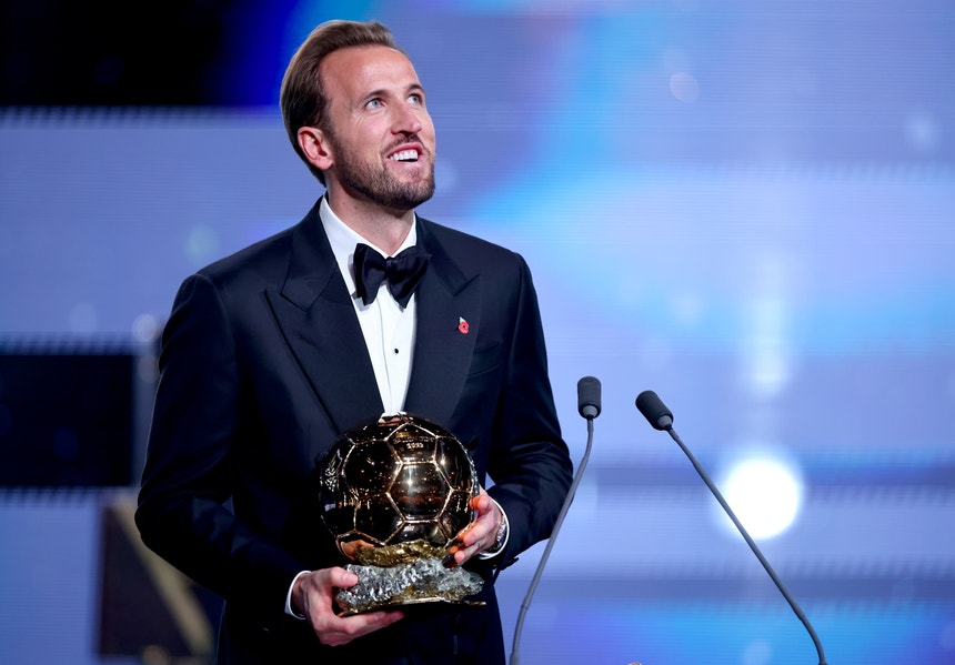 Imagem de Harry Kane eleito o melhor jogador do mundo