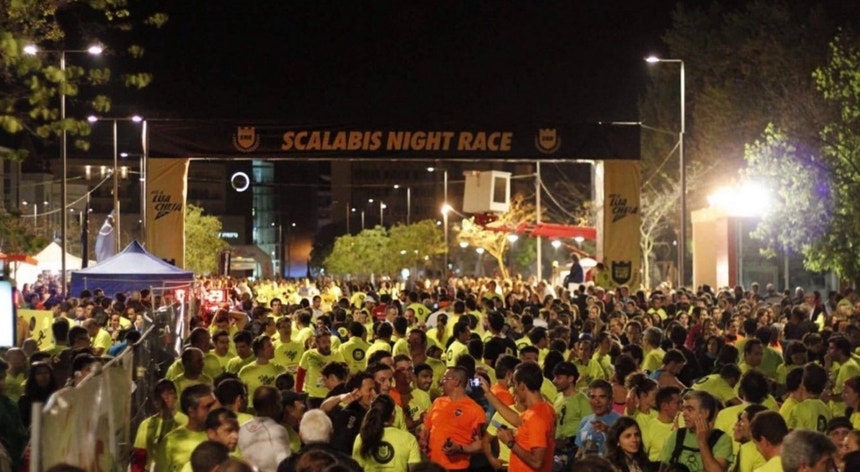 Partida da Scalabis Night Race
