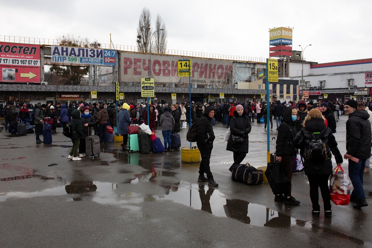  Fuga de Kiev | Volodymyr Petrov - Reuters 