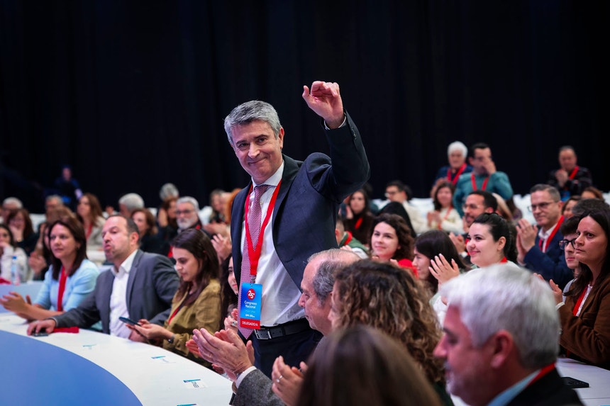 Imagem de Congresso do PS arrancou em Viseu pouco depois das oito da noite