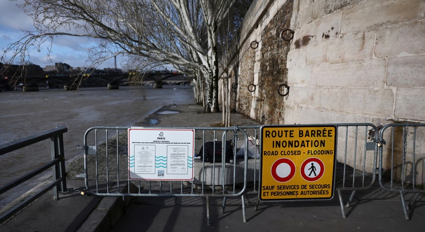 Imagem ilustrativa: Inundações em França. Terceiro departamento em alerta vermelho