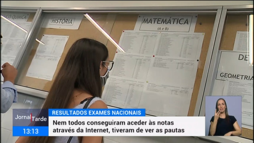 Medias Nos Exames Nacionais Sobem So Duas Disciplinas Registam Piores Resultados