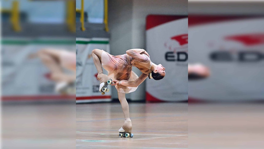 Imagem de Campeã Madalena Costa lidera ambição lusa às medalhas no Mundial de patinagem