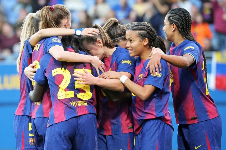 Imagem de Champions feminina. FC Barcelona - SL Benfica (RTP2)