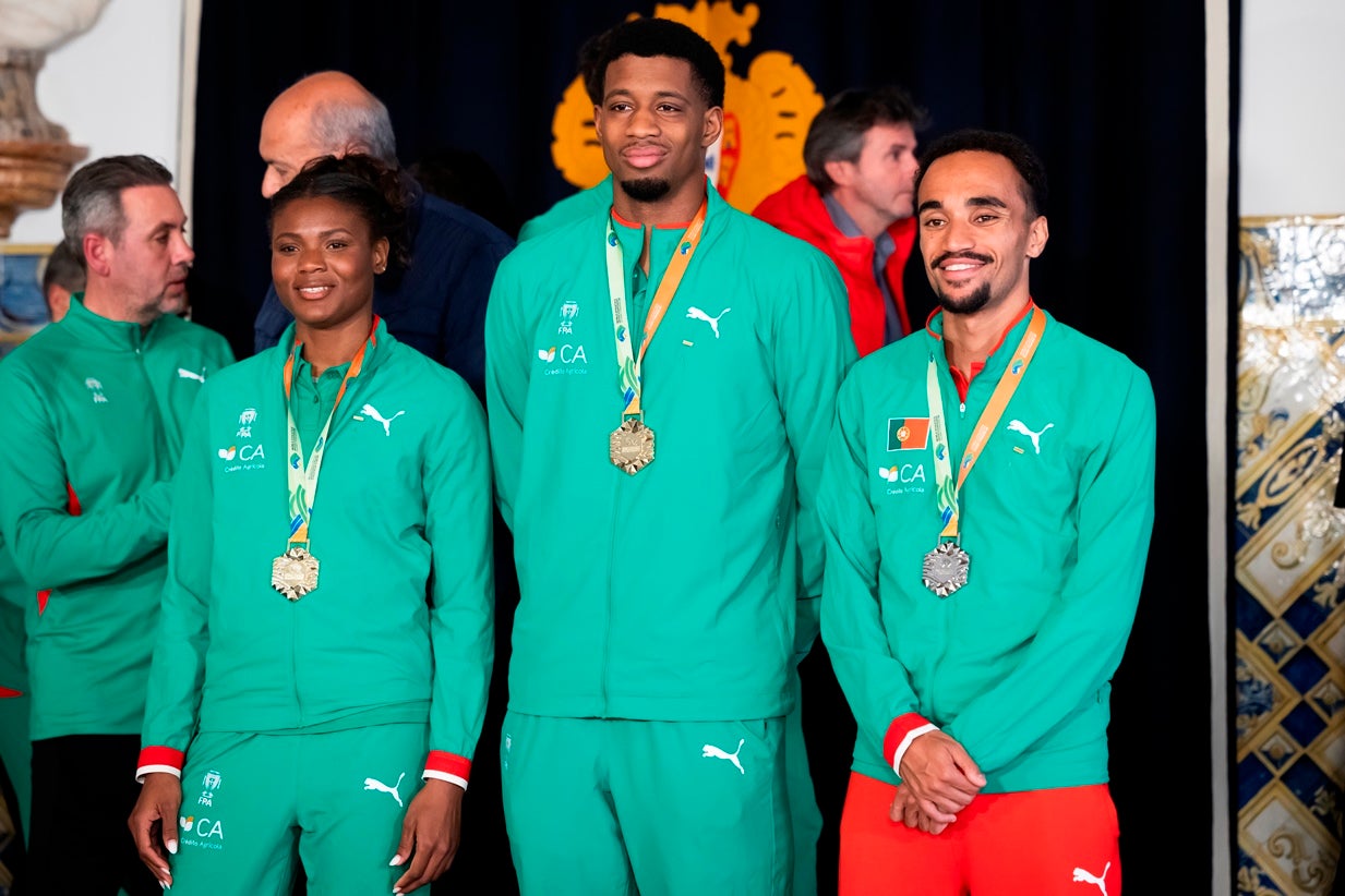 Parlamento felicita atletas Agate de Sousa, Gerson Baldé e Isaac Nader
