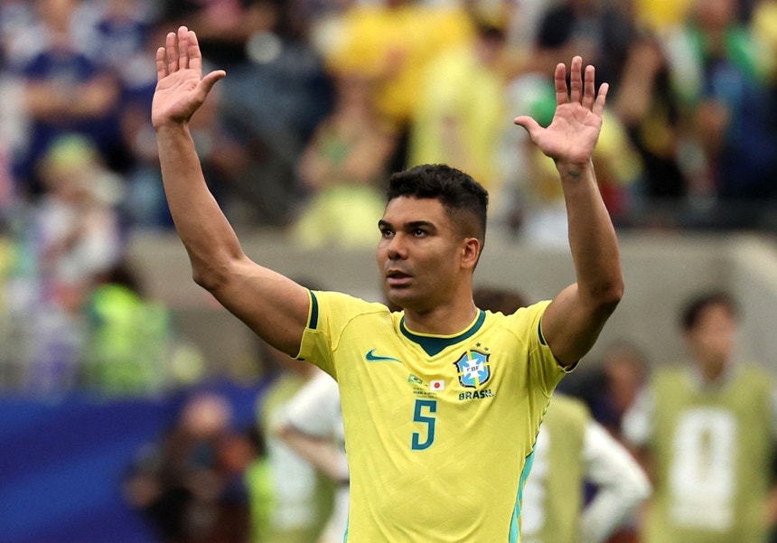 Médio brasileiro Casemiro reforça norte-americanos do Inter Miami