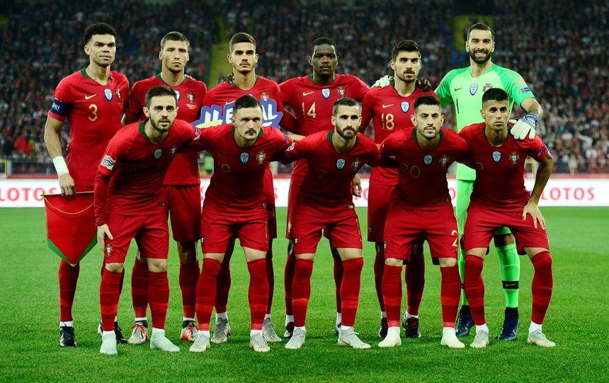 Seleção portuguesa de futebol em torneio com Bélgica ...