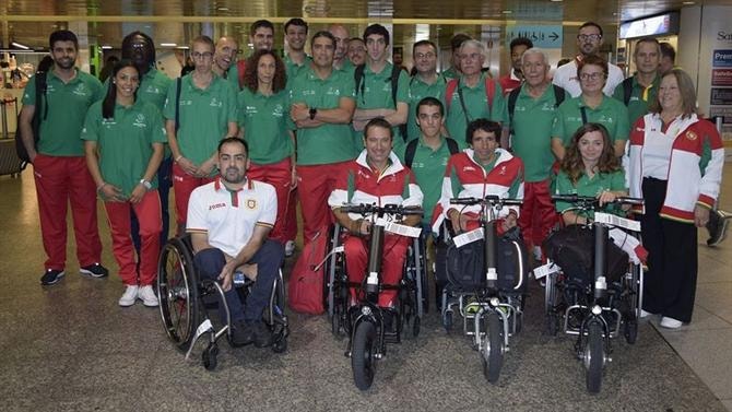 O grupo paralímpico português que representará Portugal em Tóquio
