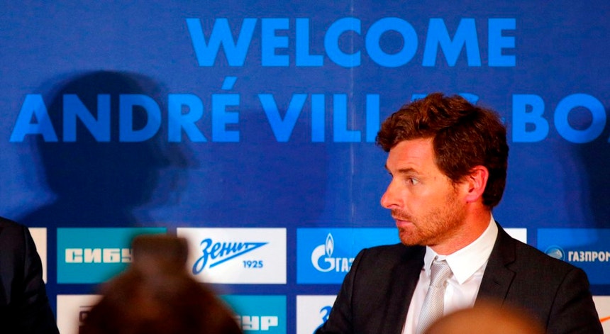 André Villas-Boas poderá ter o lugar em risco no Zenit
