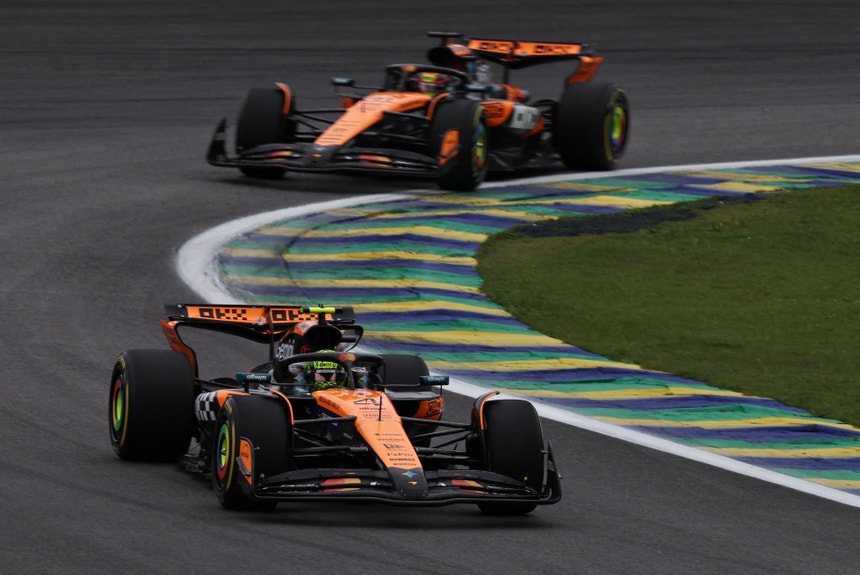 Imagem de Lando Norris e Oscar Piastri desclassificados do GP de Las Vegas de Fórmula 1