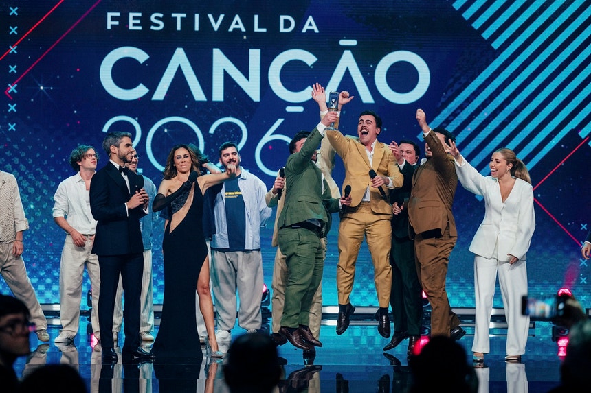 Imagem ilustrativa: Bandidos do Cante vencem o Festival da Canção 2026